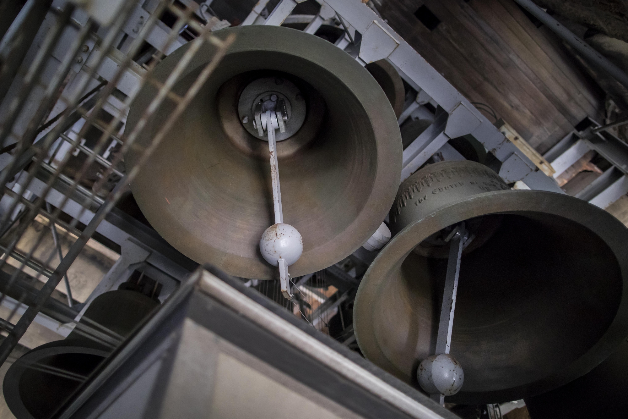 Bells in a bell tower